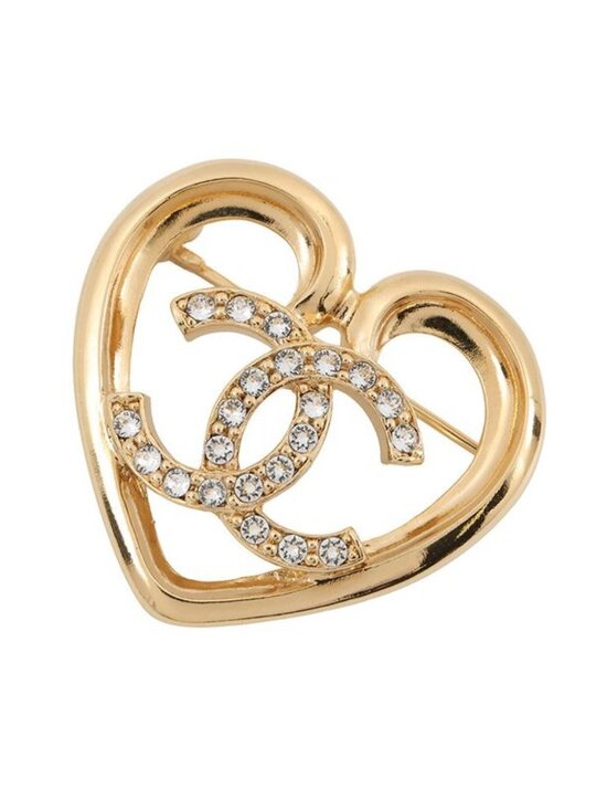 Chanel Brooch CC Logo